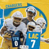Los Angeles Chargers (7) Vs. Tennessee Titans (0) First Quarter GIF - Nfl National Football League Football League GIFs