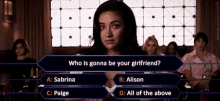 Pll Who Is Gonna Be Your Girlfriend GIF - Pll Who Is Gonna Be Your Girlfriend Multiple Choice GIFs