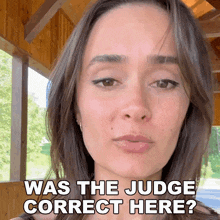 Was The Judge Correct Here Ashleigh Ruggles Stanley GIF - Was The Judge Correct Here Ashleigh Ruggles Stanley The Law Says What GIFs