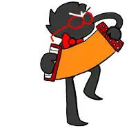a cartoon character is holding an accordion and wearing sunglasses