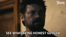 See What Being Honest Gets Ya Butcher GIF
