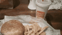 Burger King Bacon King GIF - Burger King Bacon King French Fries GIFs