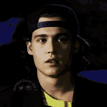 a close up of a man wearing a hat with the words johnny depp gifs on the bottom right