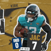 Jacksonville Jaguars (7) Vs. Indianapolis Colts (0) First Quarter GIF - Nfl National Football League Football League GIFs