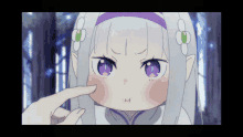 Emilia Rezero GIF - Emilia Rezero Anime GIFs