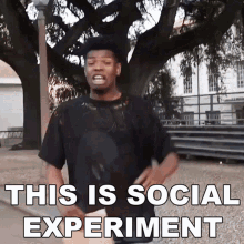 this is social experiment rickey testing social trail examining