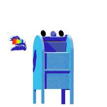 rainbow mailbox