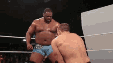 Wrestling Keith Lee GIF - Wrestling Keith Lee Combo GIFs
