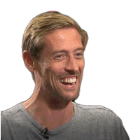 Peter Crouch Laughing Sticker - Peter Crouch Laughing Funny Stickers