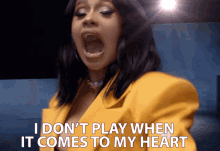 I Dont Play When It Comes To My Heart Aint Playing GIF - I Dont Play When It Comes To My Heart Aint Playing Loyal GIFs