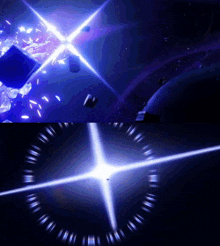 a picture of a clock with a star in the center