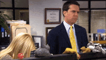 The Office Listen GIF - The Office Listen Ignore GIFs