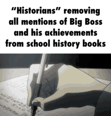 Big Boss Death Note GIF - Big Boss Death Note Meme GIFs