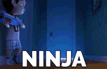 Ninja GIF - Ninja The Boss Baby The Boss Baby Movie GIFs