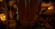 Opening Door Baba Yaga GIF - Opening Door Baba Yaga The Witch Of The Woods GIFs
