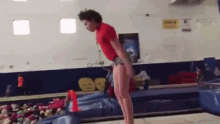 Gymnastics Fall Gymnastics Fail GIF - Gymnastics Fall Gymnastics Fail Gymnastics Injury GIFs