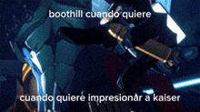 boothill cuando quiere cuando quiere impresionar a kaiser
