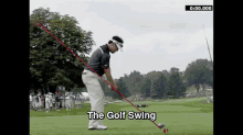 The Golf Swing -- Step By Step? GIF