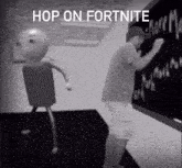Hop On Fortnite Baldi Fortnite GIF