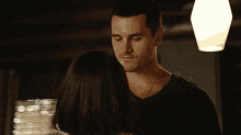 Enzo St John Tenderly Touching And Kissing Bonnie GIF