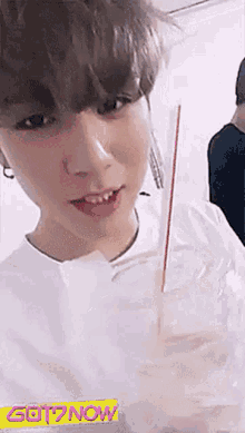 Drinking Kpop GIF - Drinking Kpop Yugyeom GIFs