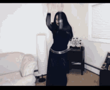 gothic goth girl dance dancing