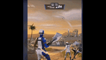 a screenshot of a video game with a score of 9s on the screen