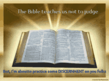 bible thumpers101 discernment