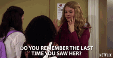 Do You Remember The Last Time You Saw Her Isabel May GIF - Do You Remember The Last Time You Saw Her Isabel May Katie Cooper GIFs