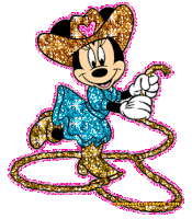 Minnie Mouse Cowgirl Sticker - Minnie Mouse Cowgirl Cowboy Stickers