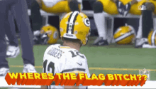 Aaron Rodgers Penalty Flag GIF - Aaron Rodgers Penalty Flag Packers GIFs