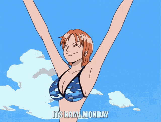 Nami One Piece GIF Nami One Piece Monday Discover Share GIFs