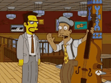 Simpsons Hand Shake GIF - Simpsons Hand Shake GIFs
