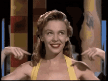 Kylie Minogue Hand On Your Heart GIF - Kylie Minogue Hand On Your Heart Stock Aitken Waterman GIFs