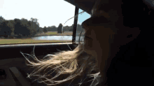 Hair Blowing - Sunny Day Drive GIF - Hair GIFs
