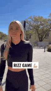 Baby Gronk Livvy Dunne GIF - Baby Gronk Livvy Dunne Rizz GIFs