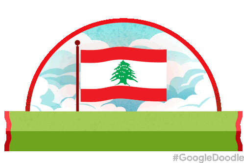 Happy Lebanon Independence Day Happy Independence Day Sticker - Happy Lebanon Independence Day Lebanon Independence Day Happy Independence Day Stickers