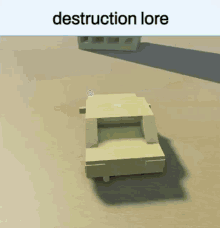 destruction lore lore lore meme somebody that i used to know roblox