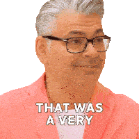 That Was A Very Successful First Day Bruno Feldeisen Sticker - That Was A Very Successful First Day Bruno Feldeisen The Great Canadian Baking Show Stickers