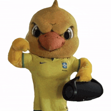 aqui e agora canarinho mascote cbf confedera%C3%A7%C3%A3o brasileira de futebol