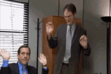 Raise The Roof The Office GIF - Raise The Roof The Office GIFs