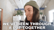 Weve Been Through A Lot Together Jazmyn Canning GIF - Weve Been Through A Lot Together Jazmyn Canning Vanwives GIFs