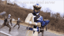 Golden Ranger Meme GIF - Golden Ranger Meme Discord GIFs
