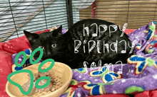 Happy Birthday Selma Cat GIF - Happy Birthday Selma Selma Cat GIFs