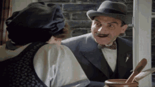 Poirot David Suchet GIF - Poirot David Suchet Hercule Poirot GIFs