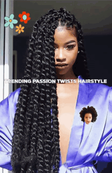Passion Twist Hair Passion Twist Crochet GIF