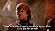 Tyrion Lannister Kill Them GIF