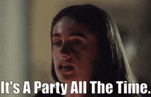 The Idol Leia GIF - The Idol Leia Its A Party All The Time GIFs