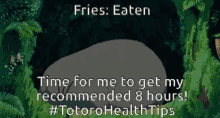He Has Eaten The Fries Hes Satisfied GIF