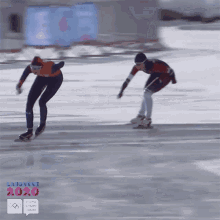 Skating Race GIF - Skating Race Outta My Way GIFs